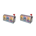 thumbnail image 4 of Transemion Bright And Warm Festive Decoration For Mailbox Christmas Deer Pattern Mailbox Sleeve Vivid Print Cloth Couch Cover YTYH2309056 2Set, 4 of 6