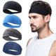 thumbnail image 3 of Banda deportiva ultrafina para el sudor, banda elástica para el pelo, transpirable, absorbente, suave, para deportes al aire libre, Yoga, 1-10 piezas, 3 of 4