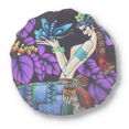 thumbnail image 1 of Woman Romance Moonlight Tree Round Throw Pillow Home Decoration Cushion, 1 of 3
