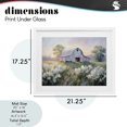 thumbnail image 4 of Stupell Industries Transitional Secluded Barn Landscape White Framed Print Under Glass, 21 x 17, by Kim Allen, 4 of 8