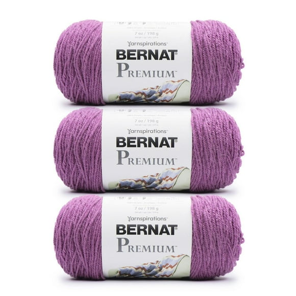 Bernat® Premium™ Yarn (3 Pack), Acrylic #4 Medium, 7oz/198g, 360 Yards