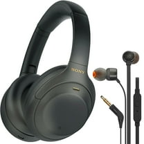 Sony WH-1000XM4 Wireless  over-the-Ear Headphones with Google Assistant and Alexa and JBL T110 in Ear Headphones