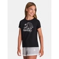 thumbnail image 2 of Reebok Girl's Rainbow Dash Graphic T-Shirt, Sizes 4-18, 2 of 7