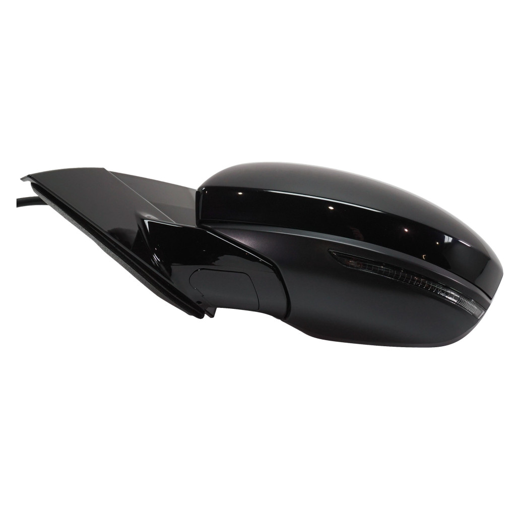 For Nissan Altima 2019 20 21 22 2023 Door Mirror Driver Side | Power Glass | Heated | With Turn Signal Light | Black Base | Paint to Match | SL/SV Model | Replacement For NI1320313 | 963026CA1B-PFM