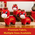 thumbnail image 5 of 2026 Year of The Horse Stuffed Animals Mascot Plush, Chinese New Year Red Horse Doll Fortune Ornament, Funny Crying Horses Smiling Horses Decor Gift, 5 of 9