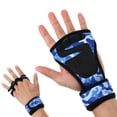 thumbnail image 1 of HJZ Training Gloves with Wrist Support Weightlifting & Fitness-Silicone Padding Pull Up Cross Training, WODs, Gym Workout, 1 of 5