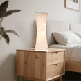 thumbnail image 4 of SUNMORY Table Lamps, Set of 2 Dimmable Desk Lamp with 10 Brightnesss Adjustable & 3 Color Temperatures, Warmer Lamp With Tyvek Paper Fabric Lamp Shade Small Lamp for Reading Nursing Night Light White, 4 of 10