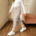 thumbnail image 4 of Fancifize Fleece Lined Leggings for Girls High Waist Cotton Blend Legging Pants Winter Thermal Yoga Tights, 2-15 Years, 4 of 6