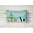 thumbnail image 2 of Carolines Treasures CK3548PW1216 Japanese Chin Christmas Tree Canvas Fabric Decorative Pillow, 12H x16W, multicolor, 2 of 4