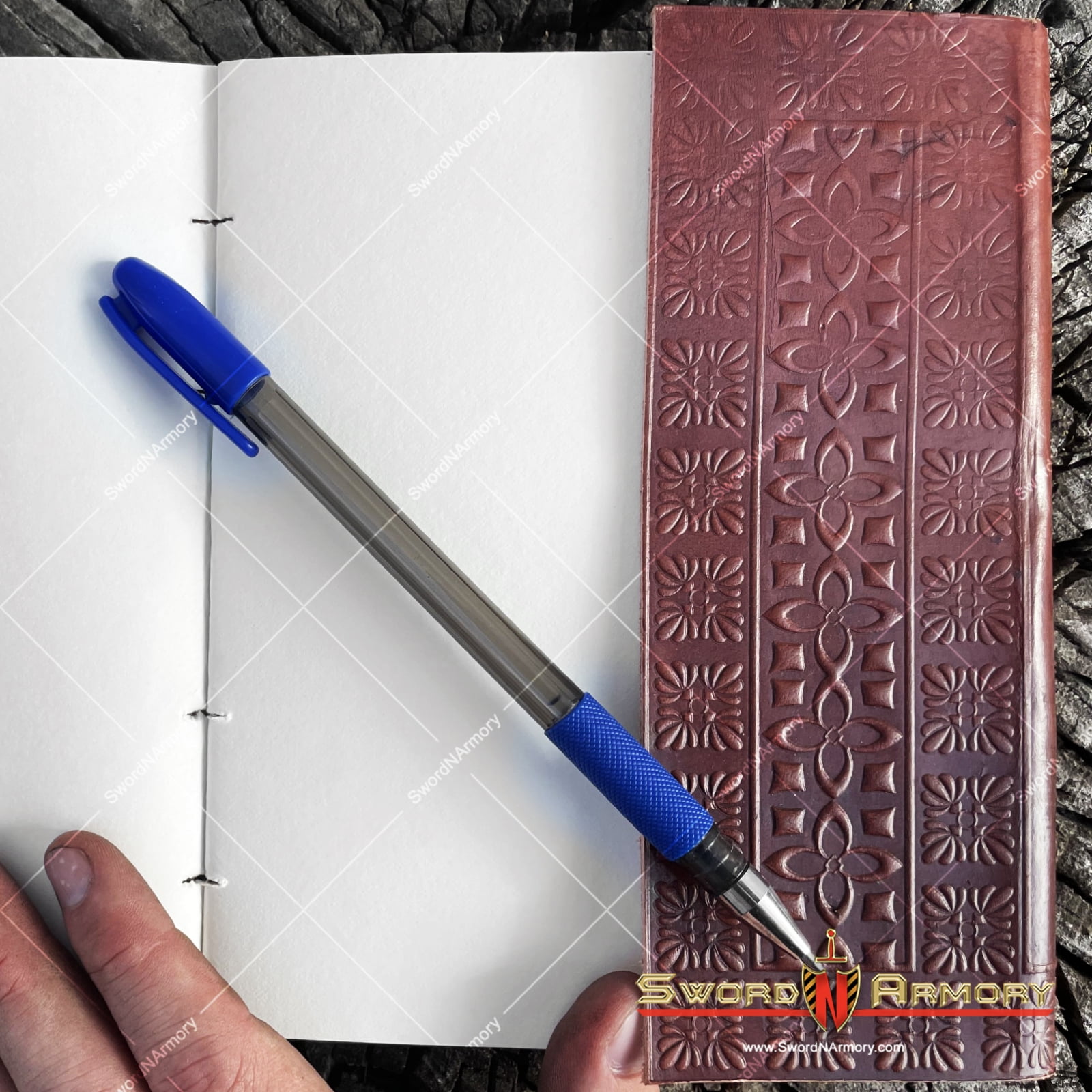 Medieval Genuine Leather Journal Diary Parchment Paper Brown Celtic Circle Theme