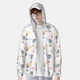 thumbnail image 2 of KLL Chandail à Capuchon de Plein Air à Imprimé Montgolfière pour Hommes et Femmes, Protection Solaire UPF 50+, Veste à Manches Longues, Pêche, Randonnée, Performance – X-Grand, 2 of 7