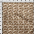 thumbnail image 4 of oneOone Cotton Poplin Brown Fabric Ocean Sewing Craft Projects Fabric Prints By Yard 42 Inch Wide, 4 of 4