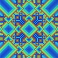 thumbnail image 1 of Ahgly Tapis d'Intérieur Lavable en Machine Carré Transitionnel Violet Pervenche Profond, 5 Pieds Carré, 1 of 7