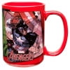 Captain Mug - Marvel Comics 15 Ounce Captain America & Iron Man Coffee Mugs, 2 Piece