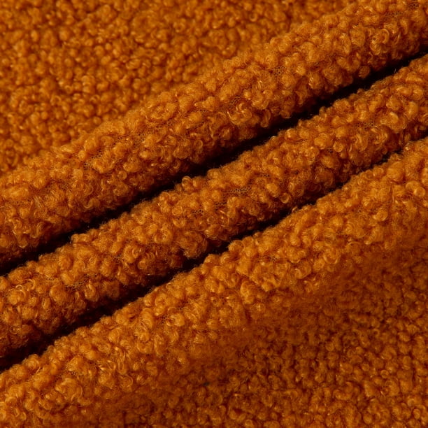 XmhyTop-A Tela de felpa, tela de piel sintética, suministros de costura para manualidades, material de poliéster suave de 1 yarda para manualidades, ropa y decoración del hogar, F78