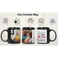 thumbnail image 3 of Printtoo PersonalizedPhotoCollage CoffeeMugI Love My Grandma Custom Picture Ceramic CupDishwasher & Microwave Safe- 11 Oz -Black, 3 of 6