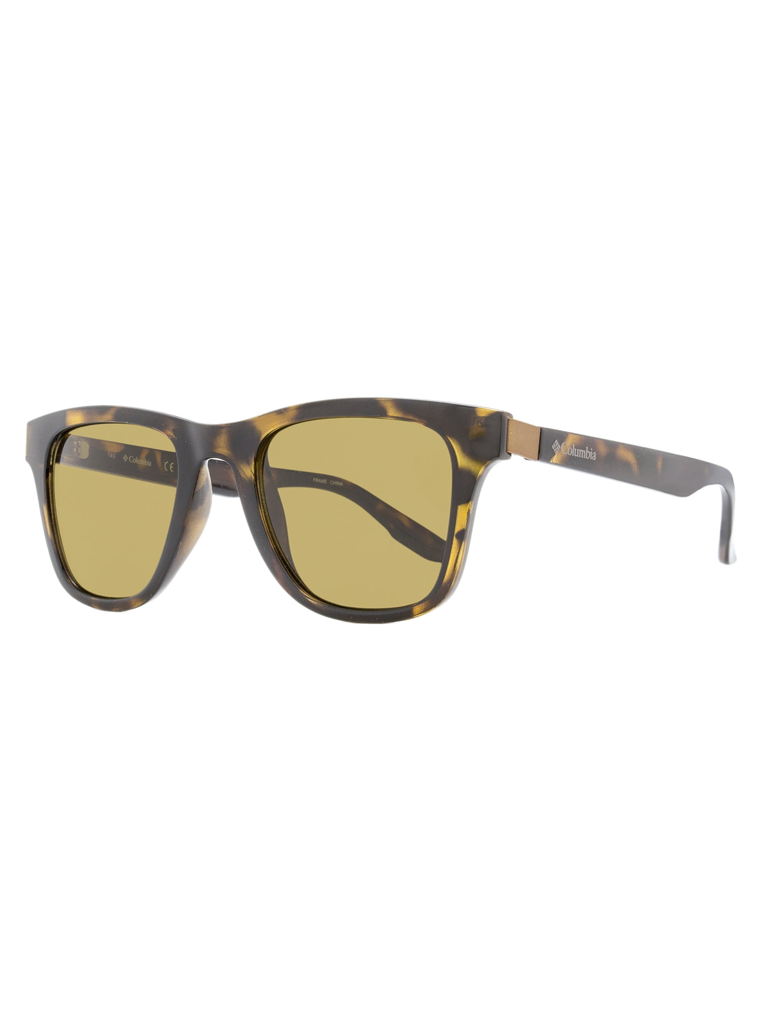 Columbia Men's by The Bluff Sunglasses C527S 240 Shiny Tortoise 50mm - Yellow