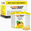 GummiShot Energy Gummies, 225mg of Plant-Based Caffeine Chews per Pouch, Long Lasting Energy Boosters, Tropical (8-Pack)