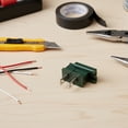 thumbnail image 2 of Vickerman Green Male Slide-On Plug for SPT-2, 18 Wire Gauge, 10 per Pack., 2 of 4