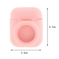 thumbnail image 4 of Funda de silicona antiarañazos, ligera, protectora, impermeable para Airtag Rosado, 4 of 7