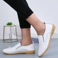 thumbnail image 7 of Guttear Womens Shoes Comfort Slip-Ons Flat Work Shoes Casual Penny Loafers Dress Shoes, 7 of 7