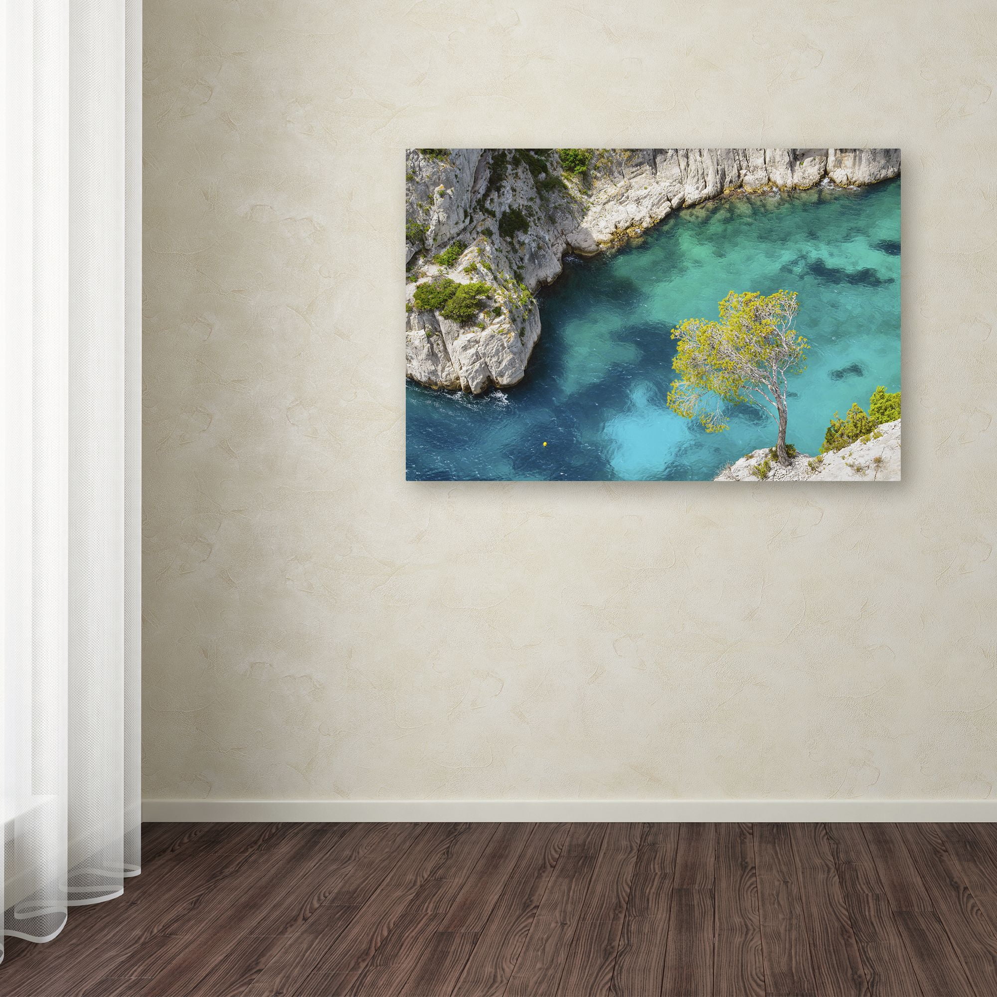 Trademark Fine Art "Turquoise Waters" Canvas Art by Michael Blanchette Photography