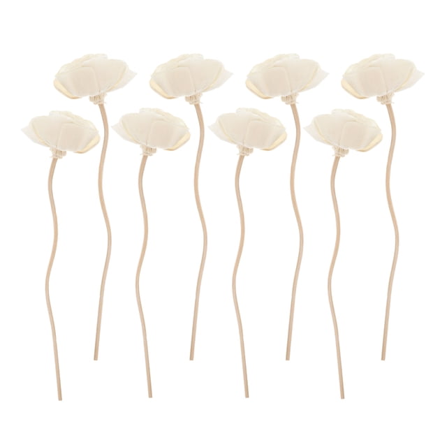 CIMAXIC 8pcs Aromatherapy Rattan Sticks Aromatherapy Accessories Flower Rattans,8.66"X1.77"X1.77"