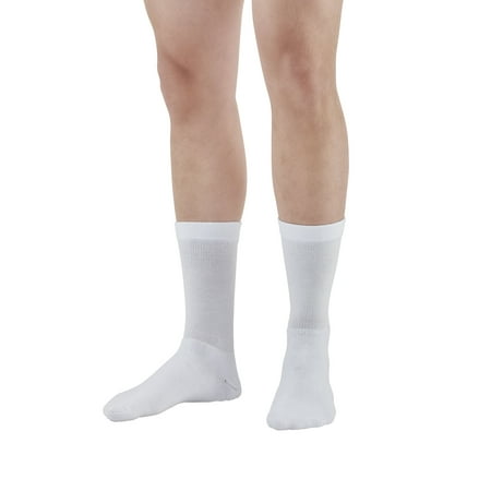 Ames Walker AW Style 131 Coolmax 8-15mmHg Mild Compression Crew Socks   - Relieves tired aching and swollen legs - Symptoms of varicose veins - Keeps feet dry and
