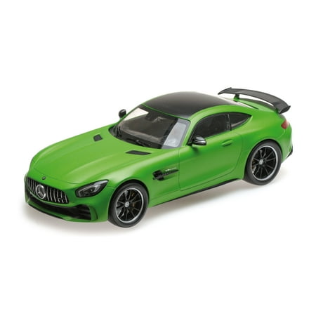 Minichamps Indy Car 2017 Mercedes AMG GT-R Matt Green w/ Black Top Limited Edition to 720 pcs Worldwide 1/18 Diecast Model Car by Minichamps ()