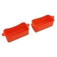 thumbnail image 4 of 2 revestimientos de silicona para depósitos de grasa, reutilizables, para bandejas de goteo, colectores de grasa traseros de silicona para plancha., 4 of 14