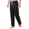 thumbnail image 4 of Fruit of the Loom Men's Rib Knit Sleep Pant, Sizes S-5XL, 4 of 9