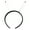 Black, variant on Classical Beadable Hairband Handcraft Craft Project Headband for Comfortable Wear All Matching Theme Party Headpiece
