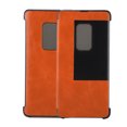 thumbnail image 2 of Para HUAWEI Mate 20 Funda para teléfono móvil Funda protectora inteligente para dormir (marrón), 2 of 8