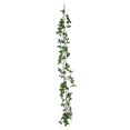 thumbnail image 5 of BalsaCircle 5 feet White Silk Daisy Flowers Garland Magnolia Leaves Hanging Vine Party Decorations, 5 of 8