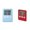 Sky Blue 1PCS & Red 1PCS, variant on (2-Pack) Rinsvye Large Digital Lcd Kitchen one Minute Sand Timer Cooking Timer Count-Down Up 24 Hour Timer Clock Alarm Magnetic