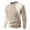 ZA-Beige-fall winter clothes, variant on Xcmzpl Knit Sweater for Men Crew Neck Long Sleeve Warm Pullover Casual Color Block Patchwork Sweaters Slim Fit Fall Sweater Tops
