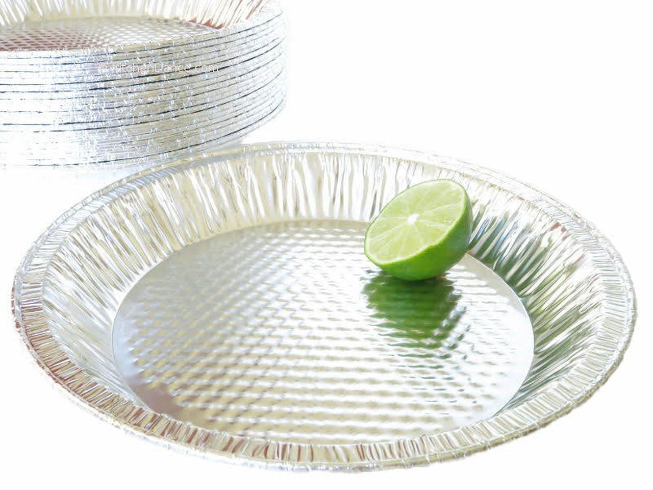 10" QuiltedBottom Disposable Aluminum Foil Pie Pan Case of 500