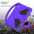 thumbnail image 5 of Étui Portable en Eva pour Nokia T20 Antichoc avec Support - Violet, 5 of 5