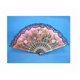 thumbnail image 1 of Abanico de Mano Estilo Español Feng Shui Import con Encaje Negro, 1 of 1