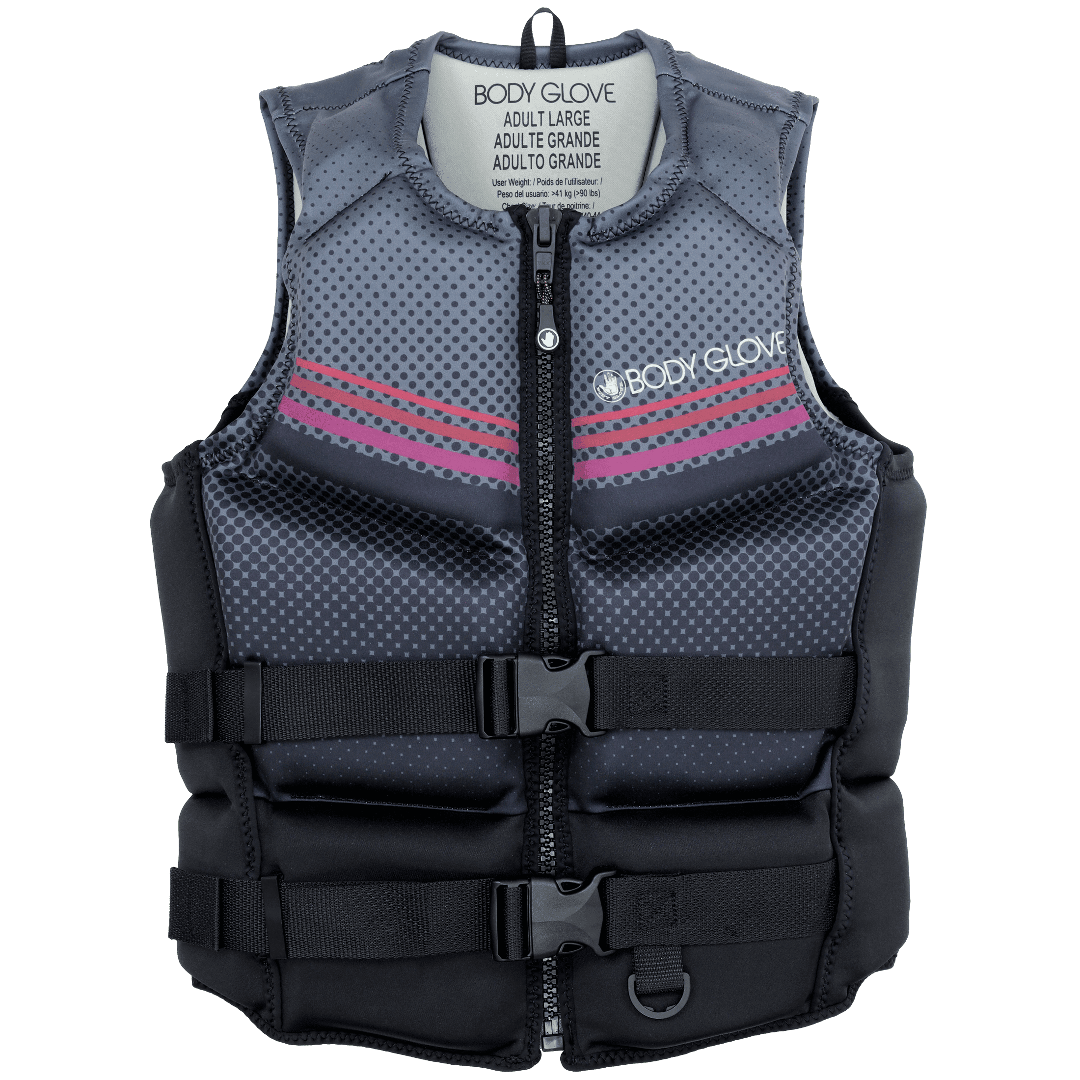 (2 pack) Body Glove Men's and Women's Overboard Evoprene Adult PFD Life Jacket and Vest, Sizes M-2XL