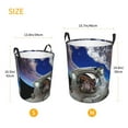 thumbnail image 5 of Gaeub Astronaut in Outer Space Dirty Clothes Storage Basket, Toy Storage Bin for Storing Clothing, Diapers, Toys -, 5 of 8