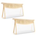 thumbnail image 1 of Bolsa de maquillaje Iqimott Boho Patch transparente impermeable para mujer, 1 of 6