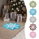 thumbnail image 5 of Snowflakes Rug Winter Snowflake Doormat Snowflake Welcome Mat Cute Christmas Decorative Non-Slip Washable Door Mats For Indoor Outdoor Entrance Home Bathroom, 5 of 6