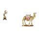 thumbnail image 1 of Majestuosa Escultura De Resina De Equino Y Dromedario, Pieza Central Artística Para La Decoración Moderna De La Sala De Estar, La Oficina Y El Hogar., 1 of 8