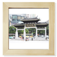 thumbnail image 1 of Fotografía de arquitectura tradicional china Unbranded Pantalla de escritorio de pared marco cuadrado, 1 of 4