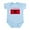 Sky Blue, variant on CafePress - Albanian Infant Bodysuit - Baby Light Bodysuit, Size Newborn - 24 Months