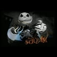 thumbnail image 2 of Men's The Nightmare Before Christmas Jack and Sally Such a Scream Graphic Tee Black X Large, 2 of 5