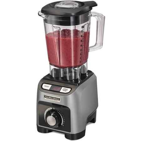 Hamilton Beach - Professional 10-Speed Blender - Black/gray/transparent