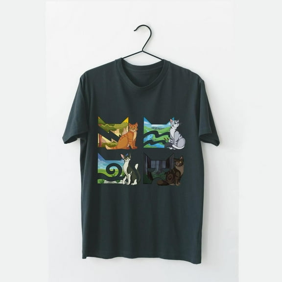 Warriors Cat Shirt, Shadowclan Cat, Bookish Shirt, Cat Clans Shirt, Warriors Erin Hunte