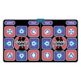 thumbnail image 1 of Glow In The Dark Dance Mat For Tv Pc Wireless Motion Sensor Game With Massage Handle Fitness Exercise Mat For Family 65X35 Inch, 1 of 9